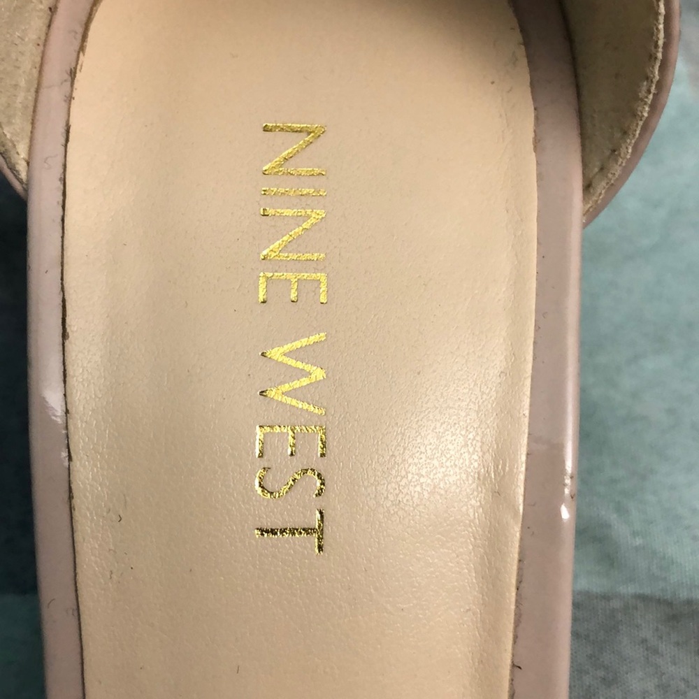 Nude leather heels - Picture 4 of 4